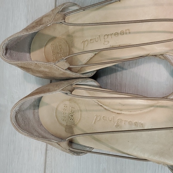 Paul Green Womens Leather Comfort Loafer Slip on shoes sz UK 9 US 11.5 - Picture 6 of 15